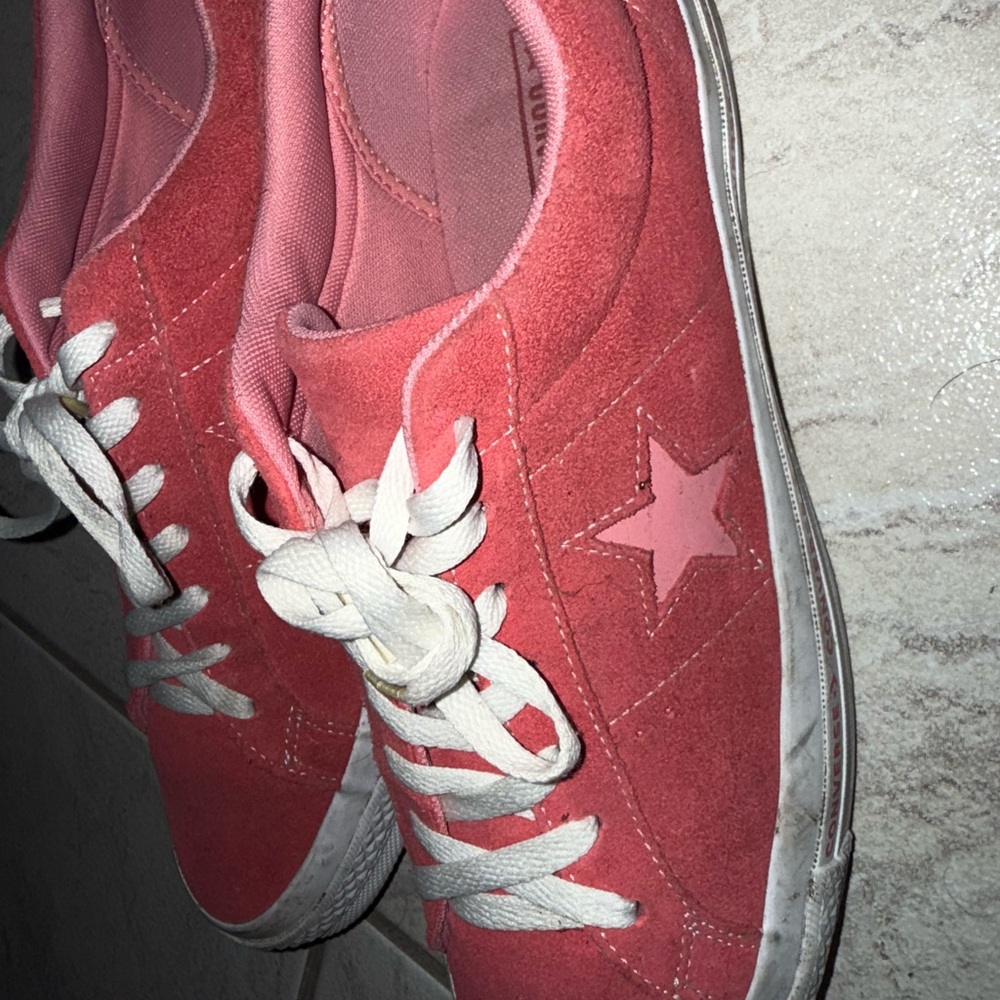 Converse Pink Suede Men's Sneakers